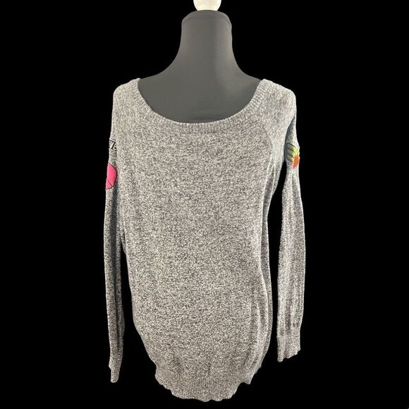 🔥 Torrid sweater with patches - Picture 2 of 8